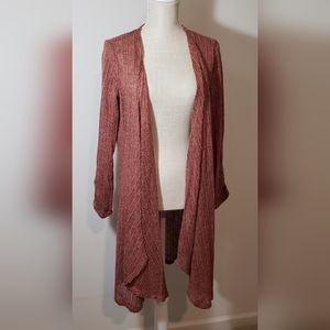 Chris&Carol NWOT Boho romantic lightweight cover up cardigan women's size M